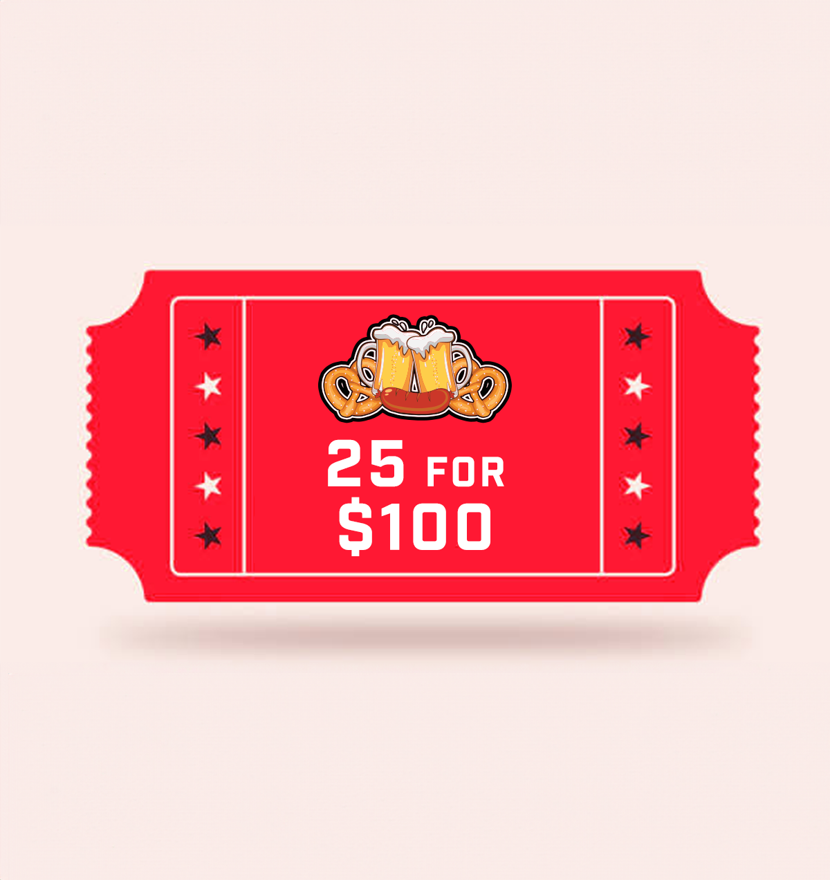 2025 Fall Festival - 25 Raffle tickets ($100)