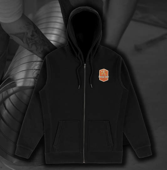 Zip-Up Hoodie - "Union Made, Union Paid"