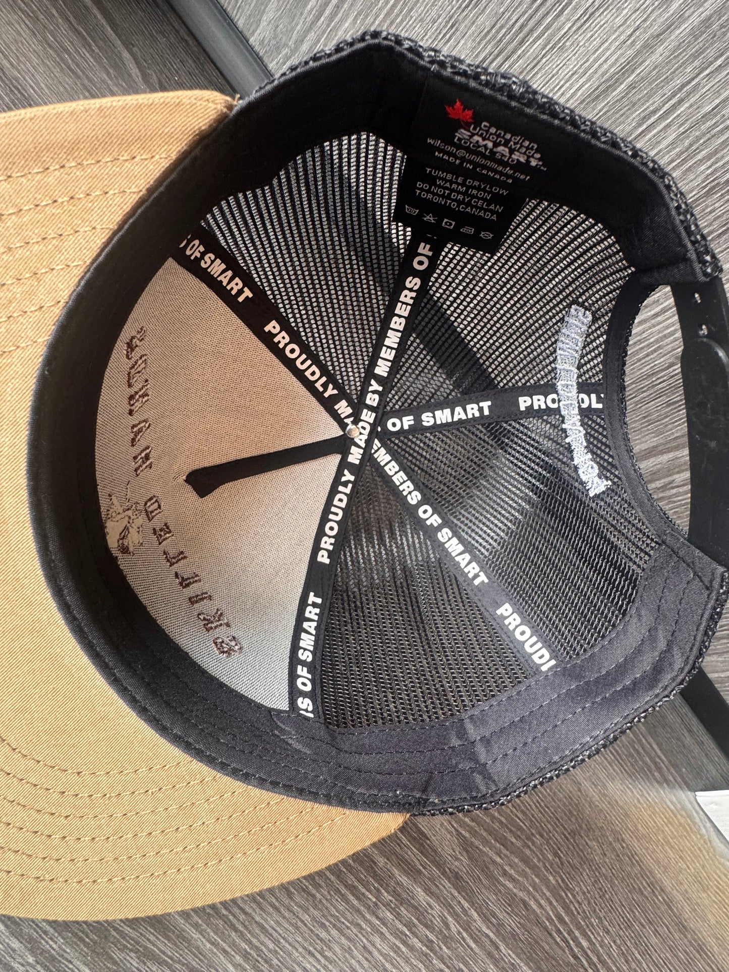 "Skilled Hands - Union Money" SMART made Snapback