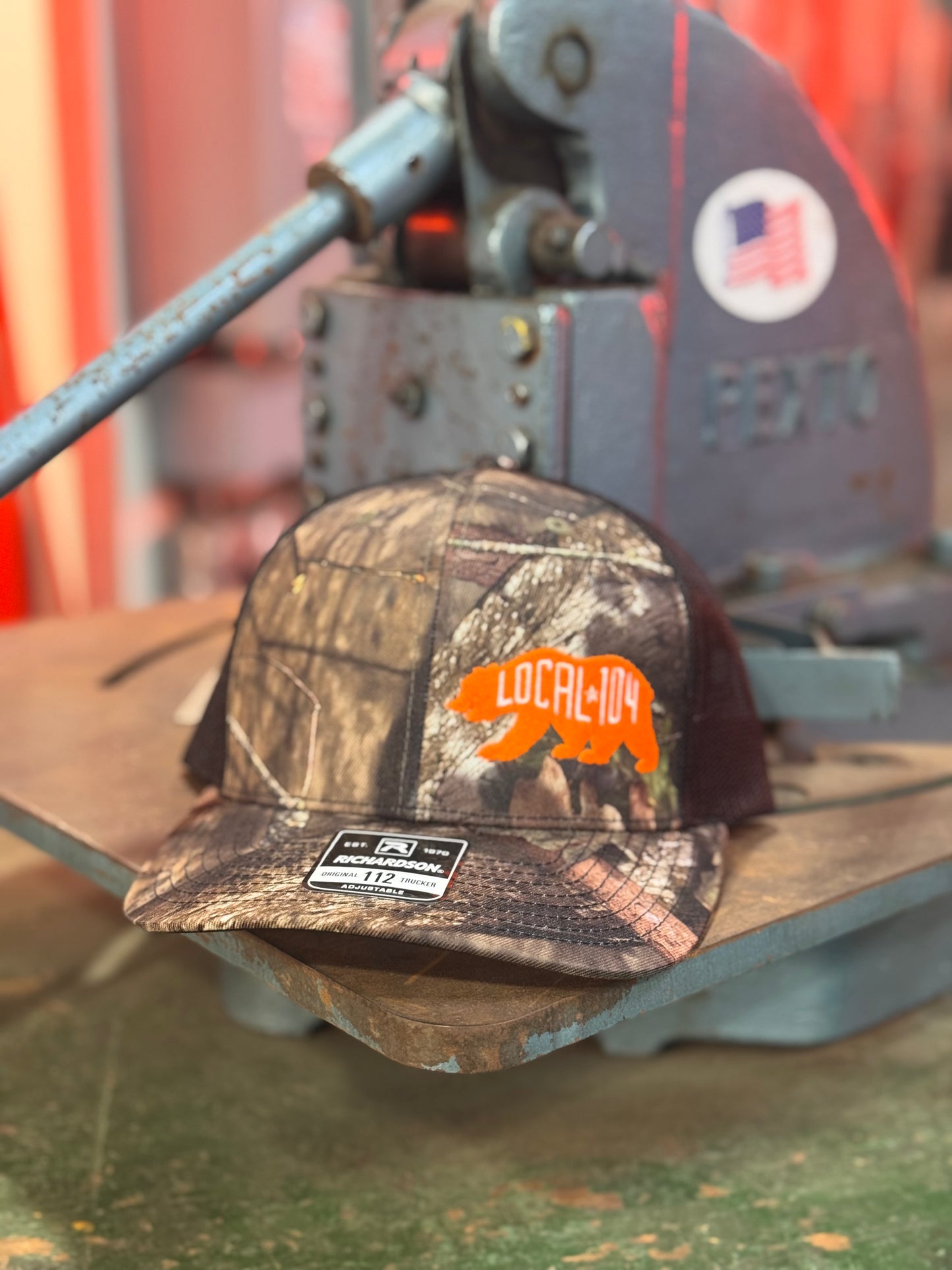 Local 104 - Richardson/Mossy Oak Hat