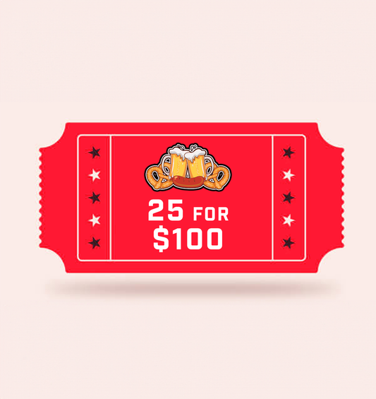 2025 Fall Festival - 25 Raffle tickets ($100)