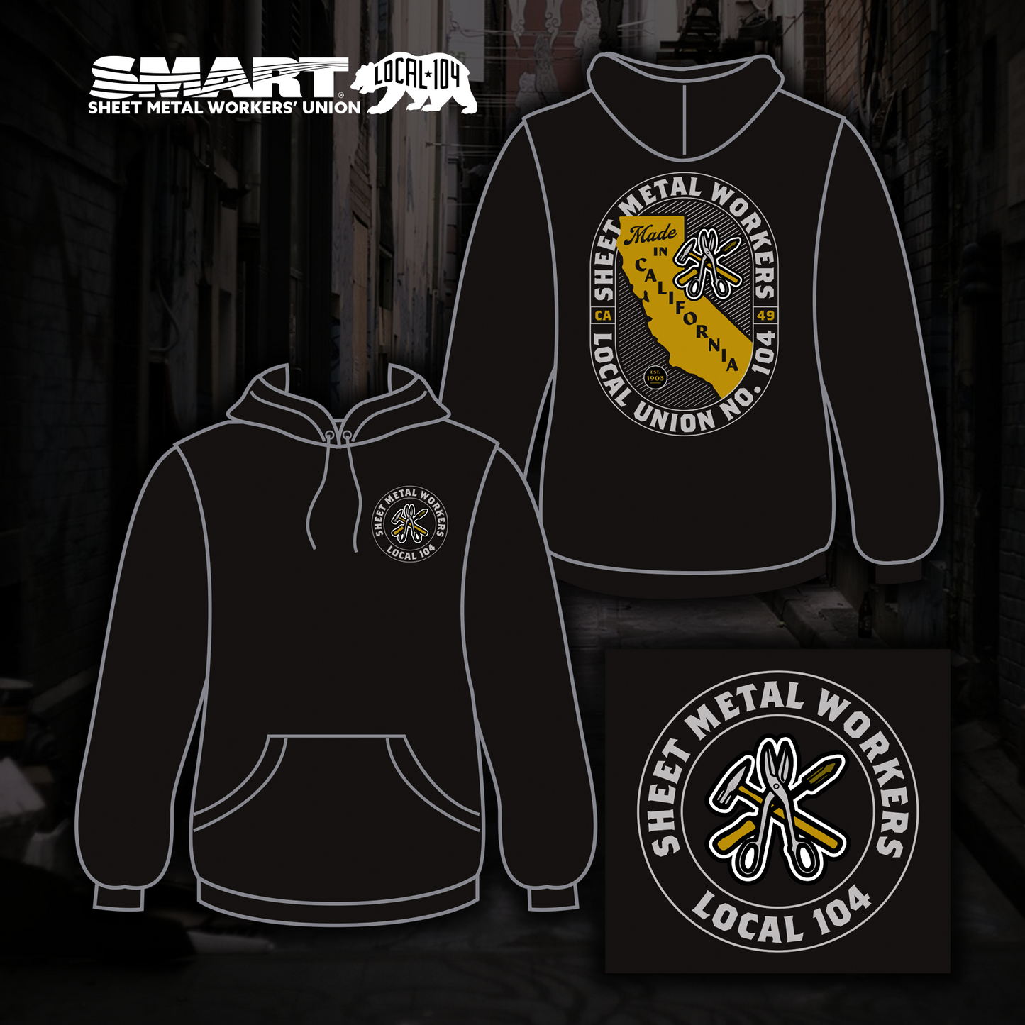 Made in California - Hoodie