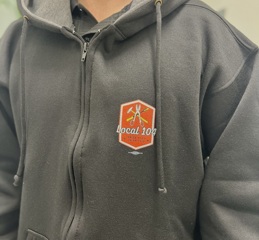 "Union Made, Union Paid" Zip-Up