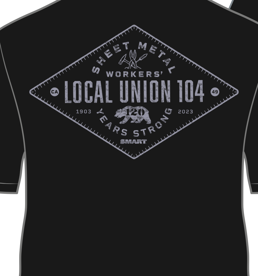 union sheet metal workers shirts