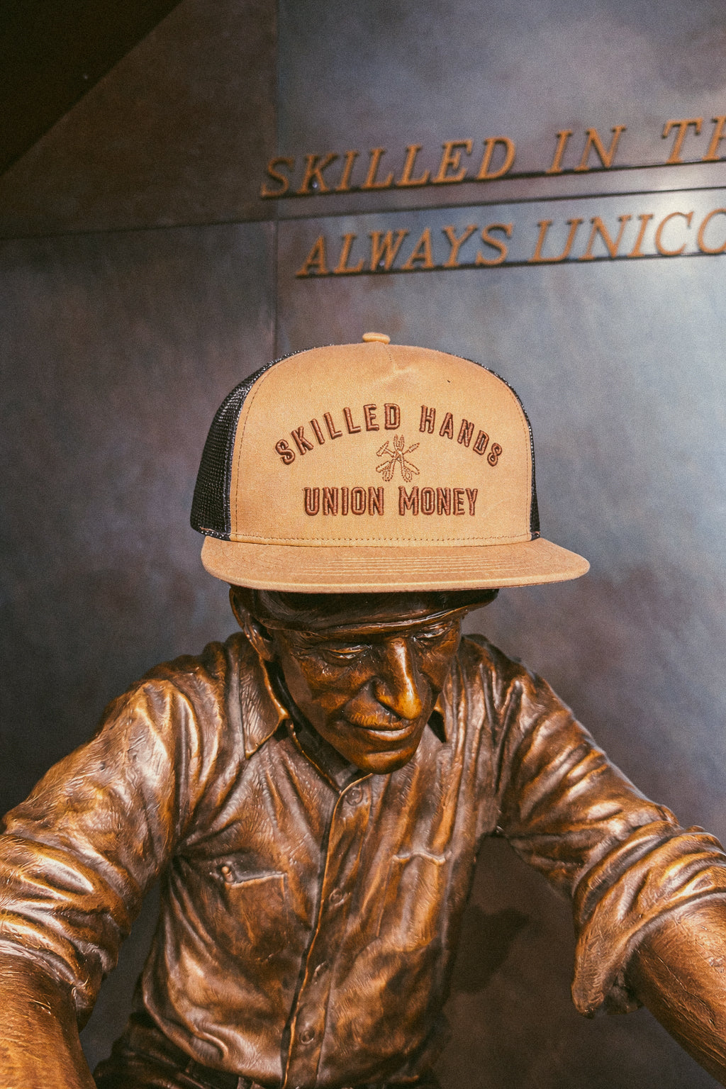 "Skilled Hands - Union Money" SMART made Snapback